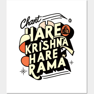 Chant Hare Krishna Hare Rama! Posters and Art